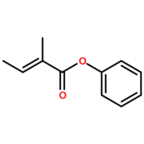 2-Butenoic acid, 2-methyl-, phenyl ester, (E)-