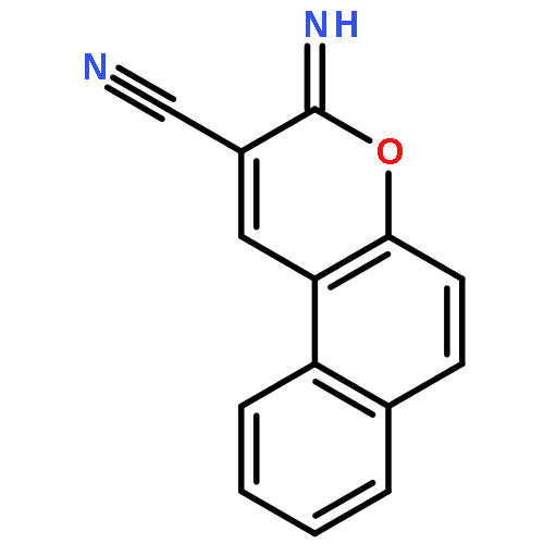 3H-Naphtho[2,1-b]pyran-2-carbonitrile, 3-imino-