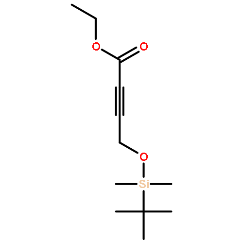 2-Butynoic acid, 4-[[(1,1-dimethylethyl)dimethylsilyl]oxy]-, ethyl ester