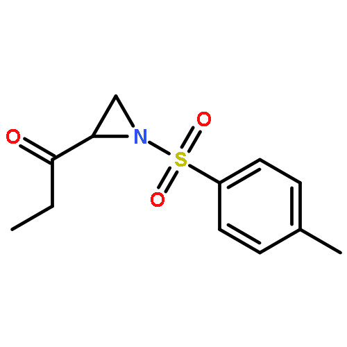 AZIRIDINE, 1-[(4-METHYLPHENYL)SULFONYL]-2-(1-OXOPROPYL)-