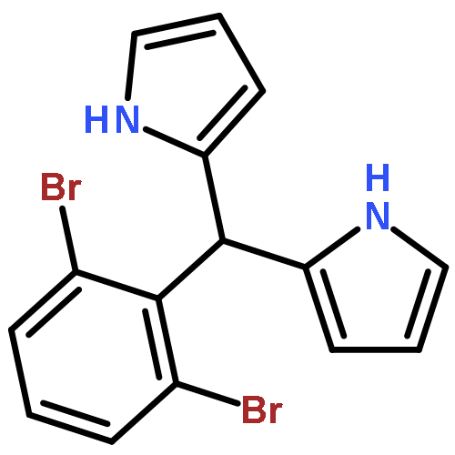 1H-Pyrrole, 2,2'-[(2,6-dibromophenyl)methylene]bis-