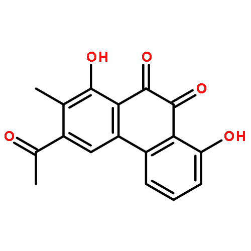 9,10-Phenanthrenedione, 3-acetyl-1,8-dihydroxy-2-methyl-