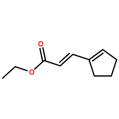 2-Propenoic acid, 3-(1-cyclopenten-1-yl)-, ethyl ester, (E)-