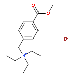 Benzenemethanaminium, N,N,N-triethyl-4-(methoxycarbonyl)-, bromide