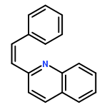 Quinoline, 2-[(1Z)-2-phenylethenyl]-