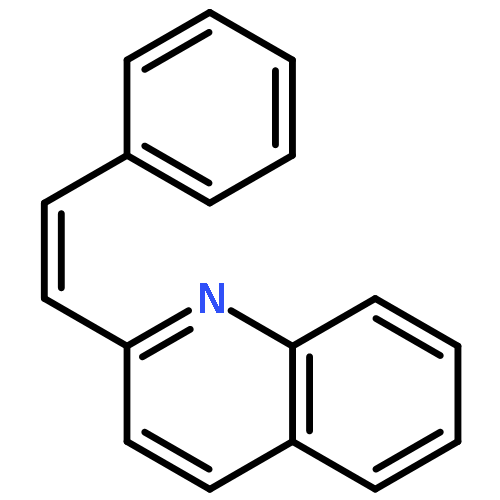 Quinoline, 2-[(1Z)-2-phenylethenyl]-