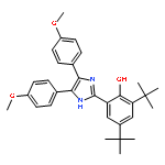 Phenol,2-[4,5-bis(4-methoxyphenyl)-1H-imidazol-2-yl]-4,6-bis(1,1-dimethylethyl)-