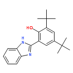 Phenol, 2-(1H-benzimidazol-2-yl)-4,6-bis(1,1-dimethylethyl)-