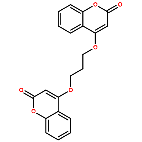 2H-1-Benzopyran-2-one, 4,4'-[1,3-propanediylbis(oxy)]bis-