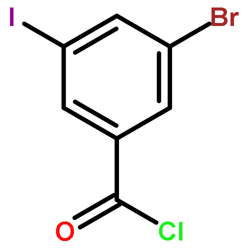 BENZOYL CHLORIDE, 3-BROMO-5-IODO-