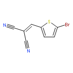 2-((5-Bromothiophen-2-yl)methylene)malononitrile