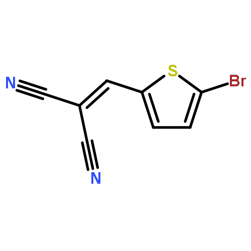 2-((5-Bromothiophen-2-yl)methylene)malononitrile