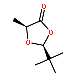 1,3-Dioxolan-4-one, 2-(1,1-dimethylethyl)-5-methyl-, (2S,5S)-