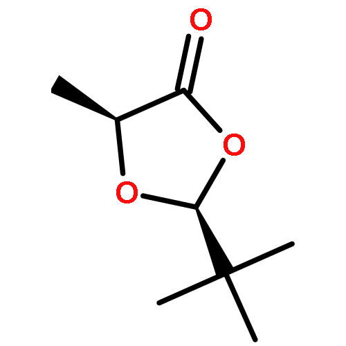 1,3-Dioxolan-4-one, 2-(1,1-dimethylethyl)-5-methyl-, (2S,5S)-