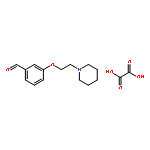 3-(2-(Piperidin-1-yl)ethoxy)benzaldehyde oxalate