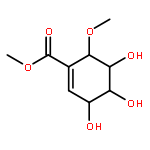 1-Cyclohexene-1-carboxylic acid, 3,4,5-trihydroxy-6-methoxy-, methyl ester, (3S,4S,5S,6S)- (9CI)