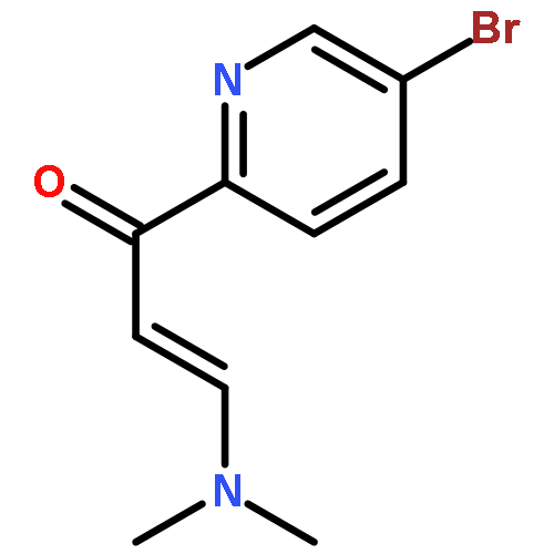 2-Propen-1-one, 1-(5-bromo-2-pyridinyl)-3-(dimethylamino)-, (2E)-