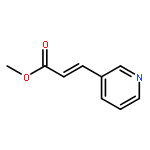 2-Propenoic acid, 3-(3-pyridinyl)-, methyl ester, (E)-