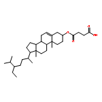 4-[[17-(5-ethyl-6-methylheptan-2-yl)-10,13-dimethyl-2,3,4,7,8,9,11,12,14,15,16,17-dodecahydro-1h-cyclopenta[a]phenanthren-3-yl]oxy]-4-oxobutanoic Acid