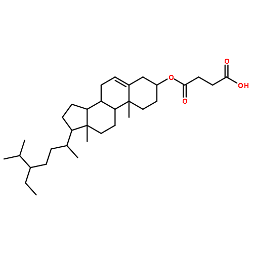 4-[[17-(5-ethyl-6-methylheptan-2-yl)-10,13-dimethyl-2,3,4,7,8,9,11,12,14,15,16,17-dodecahydro-1h-cyclopenta[a]phenanthren-3-yl]oxy]-4-oxobutanoic Acid