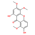 9H-XANTHEN-9-ONE, 2,8-DIHYDROXY-1,5,6-TRIMETHOXY-