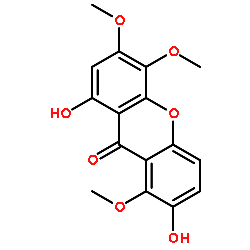 9H-XANTHEN-9-ONE, 2,8-DIHYDROXY-1,5,6-TRIMETHOXY-