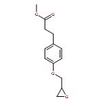 Benzenepropanoic acid,4-(2-oxiranylmethoxy)-, methyl ester