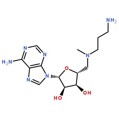 ADENOSINE, 5'-[(3-AMINOPROPYL)METHYLAMINO]-5'-DEOXY-