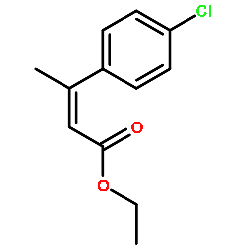 2-Butenoic acid, 3-(4-chlorophenyl)-, ethyl ester, (2E)-