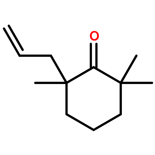 Cyclohexanone, 2,2,6-trimethyl-6-(2-propenyl)-, (6S)-