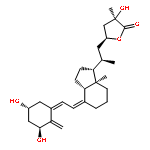 2(3H)-Furanone,5-[(2R)-2-[(1R,3aS,4E,7aR)-4-[(2E)-2-[(3S,5R)-3,5-dihydroxy-2-methylenecyclohexylidene]ethylidene]octahydro-7a-methyl-1H-inden-1-yl]propyl]dihydro-3-hydroxy-3-methyl-,(3R,5S)-