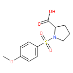 1-(4-Methoxy-benzenesulfonyl)-pyrrolidine-2-carboxylic acid