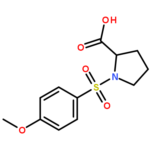 1-(4-Methoxy-benzenesulfonyl)-pyrrolidine-2-carboxylic acid