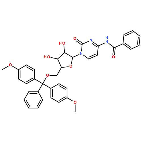 N-Benzoyl-5'-O-[bis(4-methoxyphenyl)phenylmethyl]cytidine