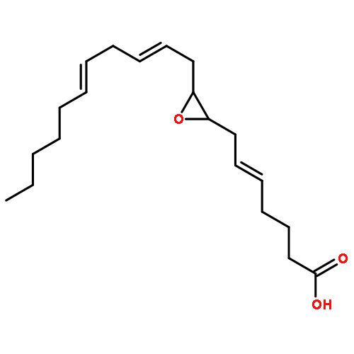 5-Heptenoic acid,7-[3-(2,5-undecadien-1-yl)-2-oxiranyl]-