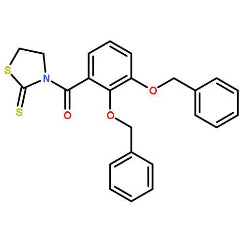 2-Thiazolidinethione, 3-[2,3-bis(phenylmethoxy)benzoyl]-