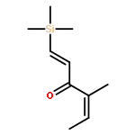 1,4-Hexadien-3-one, 4-methyl-1-(trimethylsilyl)-, (E,E)-