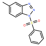 1H-Benzotriazole, 5-methyl-1-(phenylsulfonyl)-