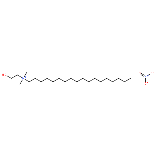 1-Octadecanaminium, N-(2-hydroxyethyl)-N,N-dimethyl-, nitrate