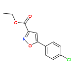 Ethyl 5-(4-chlorophenyl)isoxazole-3-carboxylate