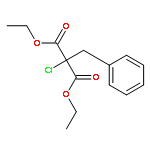 Propanedioic acid, chloro(phenylmethyl)-, diethyl ester