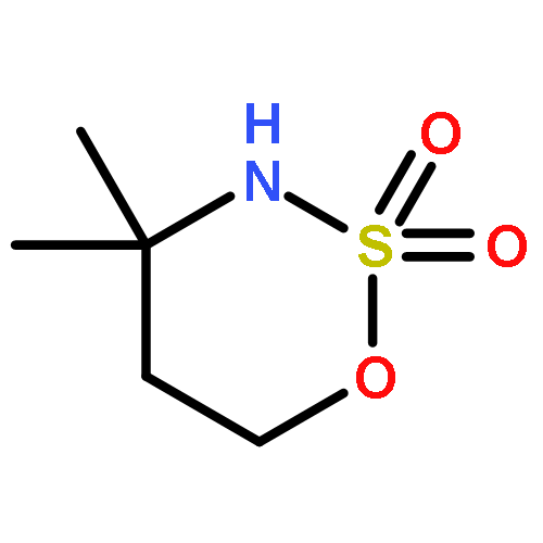 1,2,3-Oxathiazine, tetrahydro-4,4-dimethyl-, 2,2-dioxide