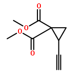 1,1-Cyclopropanedicarboxylic acid, 2-ethynyl-, dimethyl ester