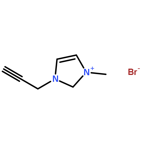 1H-Imidazolium, 1-methyl-3-(2-propynyl)-, bromide