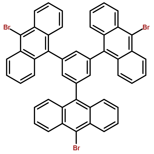 Anthracene, 9,9',9''-(1,3,5-benzenetriyl)tris[10-bromo-