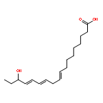 9,12,14-Octadecatrienoic acid, 16-hydroxy-, (E,Z,Z)-