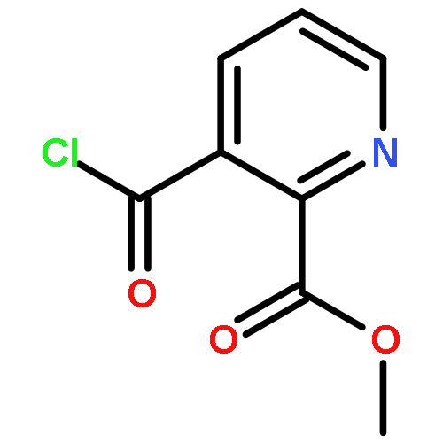 2-Pyridinecarboxylic acid, 3-(chlorocarbonyl)-, methyl ester