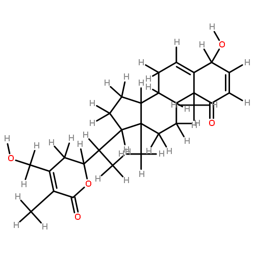 (4beta,22R)-4,27-Dihydroxy-1-oxowitha-2,5,24-trienolide