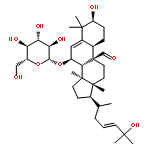 (3beta,7beta,9beta,10alpha,17beta)-7-(beta-D-glucopyranosyloxy)-3-hydroxy-17-[(3E)-5-hydroxy-1,5-dimethylhex-3-en-1-yl]-4,4,14-trimethylestr-5-ene-9-carboxaldehyde