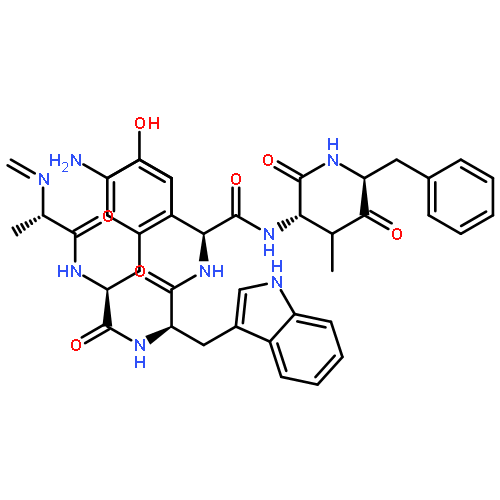 Cyclo(N-methyl-L-alanyl-L-tyrosyl-D-tryptophyl-L-lysyl-L-valyl-L-phenylalanyl)